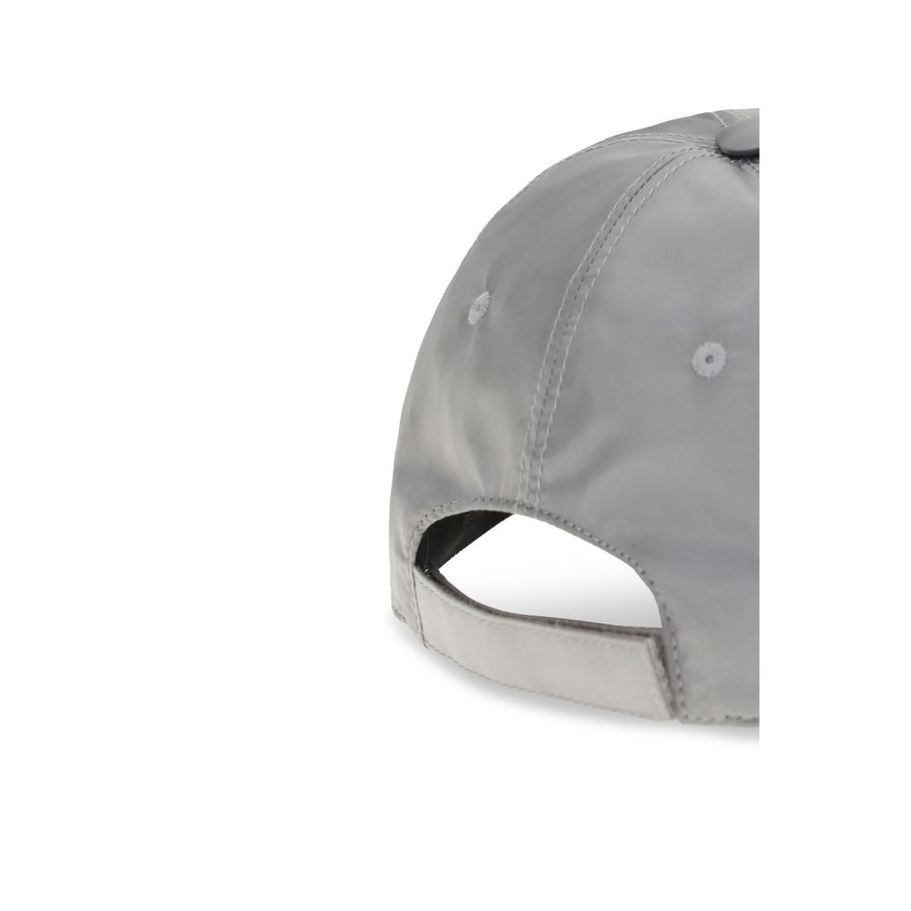 Fendi Gray Nylon Cap (Baseball Hat)