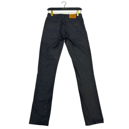 Nudie Jeans Black Cotton Men's Jeans