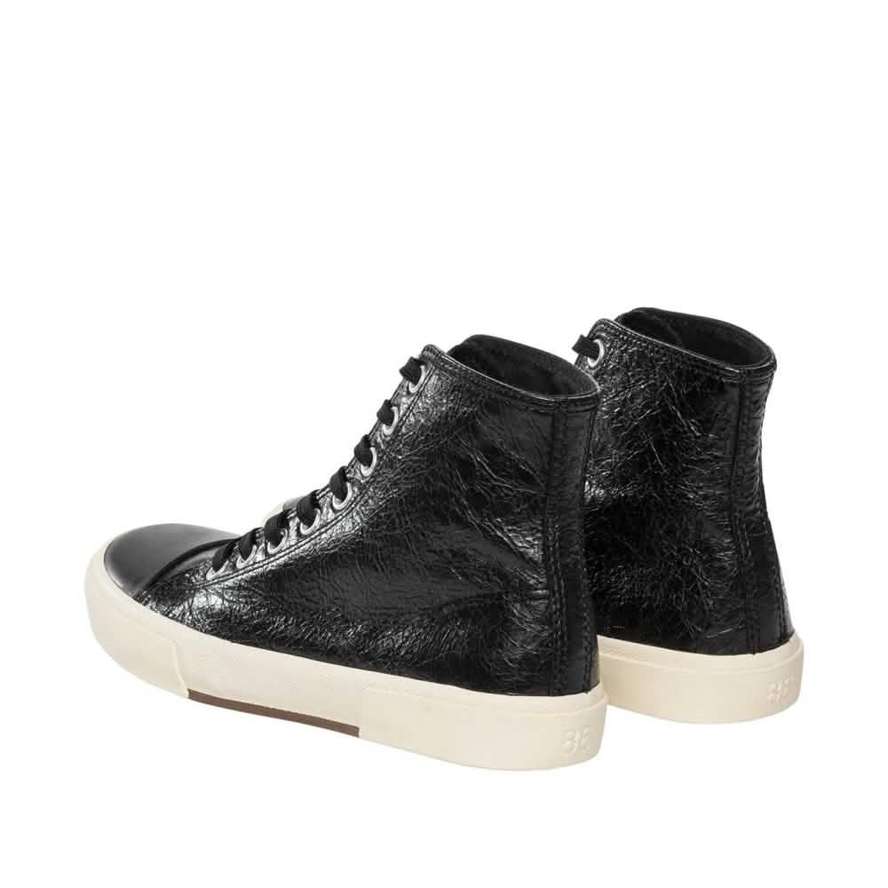 Balenciaga Black Calfskin High Top Sneakers