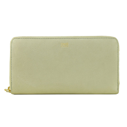 Cavalli Class Gray Calfskin Women Wallet - Threads of Legacy